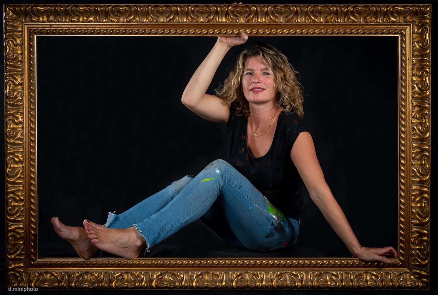 Portrait de l'artiste Christel Delrieu Petraud